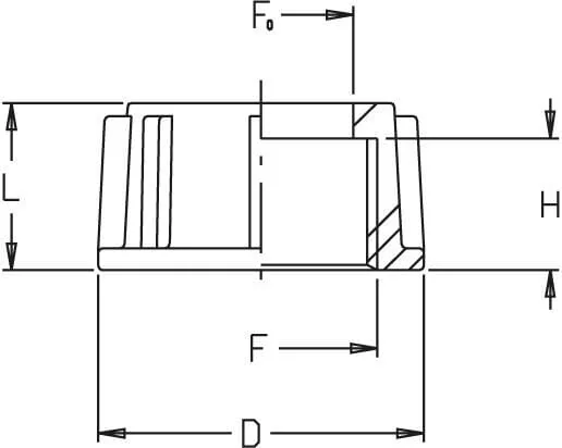 GEOline - 8040301 - Nut 1 1 1/4"