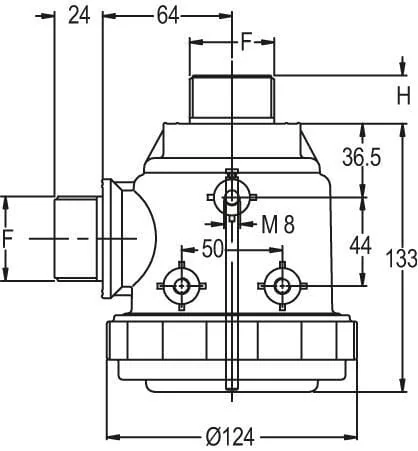 GEOline - 8077000 - Suction Filter 1 1/4"m 120 l/min 32 Mesh