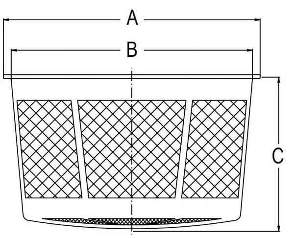 GEOline - 8147001GEO - Filter Basket For 189mm Hole