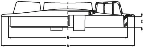 GEOline - 8152002 - Tank Lid Screwed Diameter 350mm With Breather