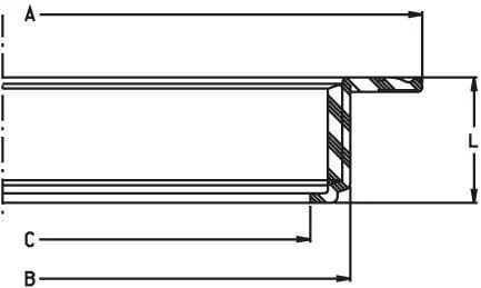 GEOline - 8160000 - Lid Ring For Tank Lids Diameter 450mm