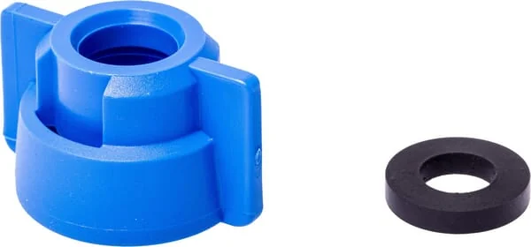 GEOline - 8253015P025 - Nozzle Cap, Bayonet, Diameter 12.6, Blue, With Gasket, GEOline