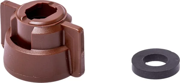 GEOline - 8253083P025 - Nozzle Cap, Bayonet, SW8/10, Brown, With Gasket, GEOline