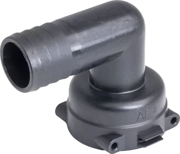 GEOline - 8419404 - Fork Coupling, Female 90° AF4, 25mm Hose Tail