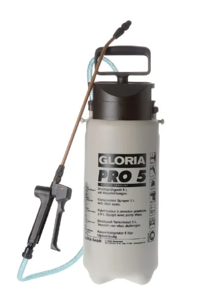 Gloria - 0810725GL - Hand Sprayer, Pro 5 (5l) Oil Resistant