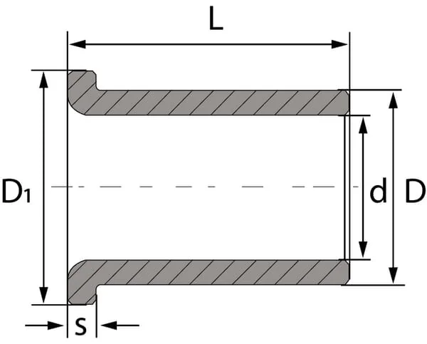 GLT LHG - BB12142012PTFEBR - Bearing Bush