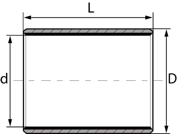 GLT LHG - ZB182020PTFE - Bearing Bush
