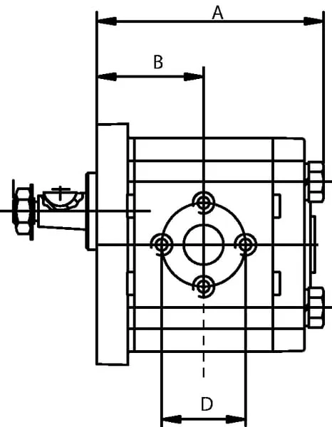 Gopart - 01175992N - Hydraulic Pump, Double 16 And 14 ccm
