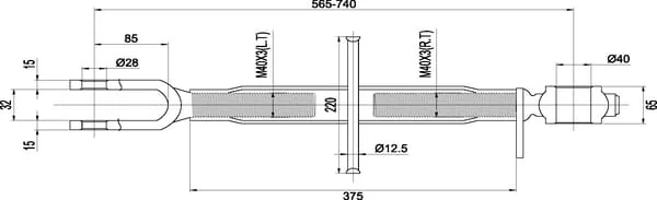 Gopart - 3148914R91GP - Gopart Height Adjustment Case