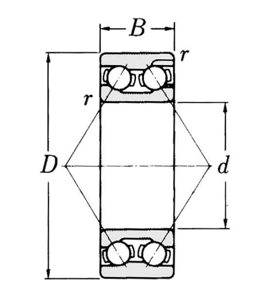 Gopart - 32082RSGP - Angular Contact Bearing Turntable
