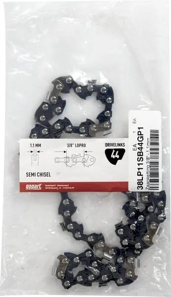 Gopart - 38LP11SB44GP1 - Saw Chain 3/8" 1.1mm 44 DL Gopart
