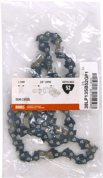 Gopart - 38LP13SB52GP1 - Saw Chain 3/8" 1.3mm 52 DL Gopart