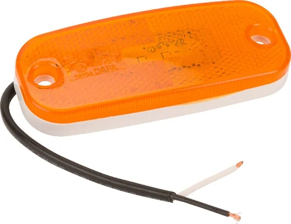 Gopart - LA35061 - Marker Light LED, Rectangular, 12/24V, Amber, 111x45x15mm