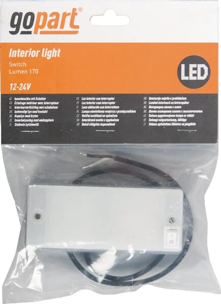 Gopart - LA50001 - Innenleuchte LED Rechteckig 12/24V