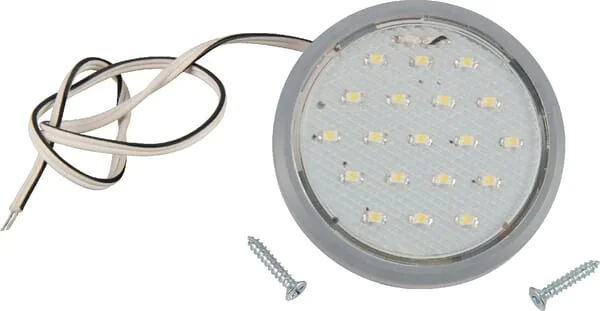 Gopart - LA50003 - Interior Light LED, 3.50W, 85LM, Round, 12V, White, Diameter 58mm, 19 LED