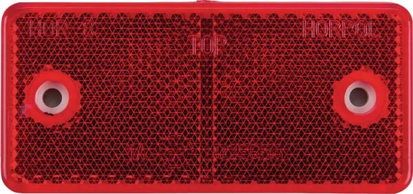 Gopart - LA75003 - Reflector, Red, Rectangular