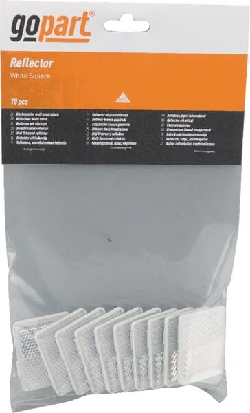 Gopart - LA75010 - Reflector, White, Square