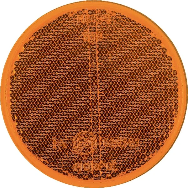 Gopart - LA75023 - Reflector, Amber, Round