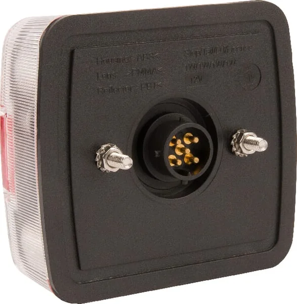 Gopart - LA99200GP - Rear LED Light, 1W, Square, 12V, 106x100x98mm, 5-Pin, 18 LED, Gopart
