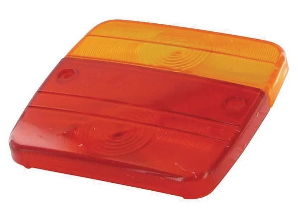 Gopart - LA99270GP - Light Lens, Orange/Red, Square 100x95mm LH/RH/Rear Gopart
