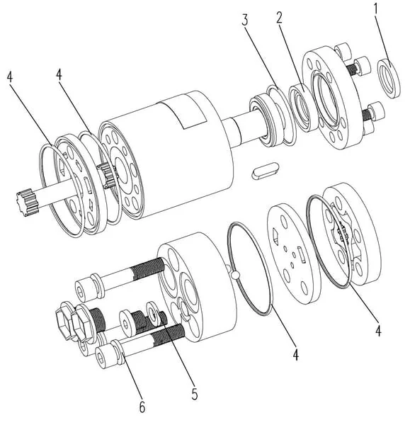 Gopart - SMM9SEALGP - Seal Kit SMM, Production Date Before 2019-06, Gopart
