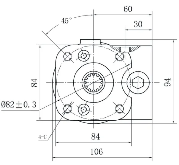 Gopart - SOSPC250LSTGP - Orbital Steering Unit 250cc
