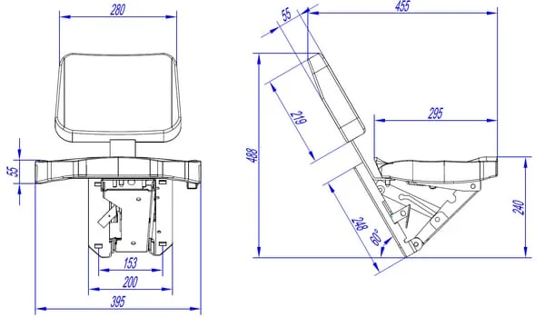 Gopart - TS80000GP - Gopart Passenger Seat