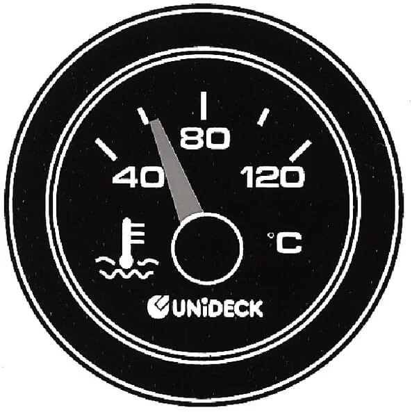 Gopart - UK133AWN - Water Temperature Gauge 12V