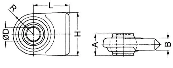 Gopart - WE228002GP - Weld End 28.8mm Heavy kf