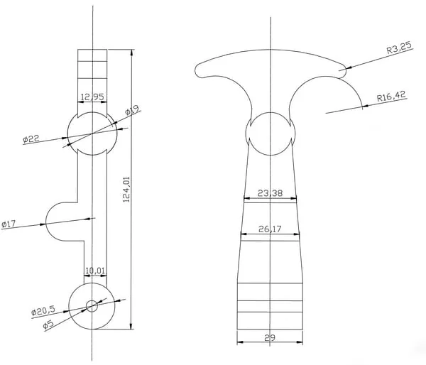 Gopart - Z901300 - Large Rubber Engine Cover Fastener