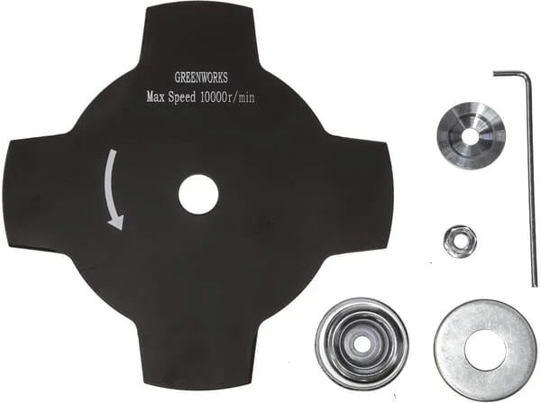 Greenworks - RA33313836 - Brushcutter Blade 4t, Diameter 300-25.4mm