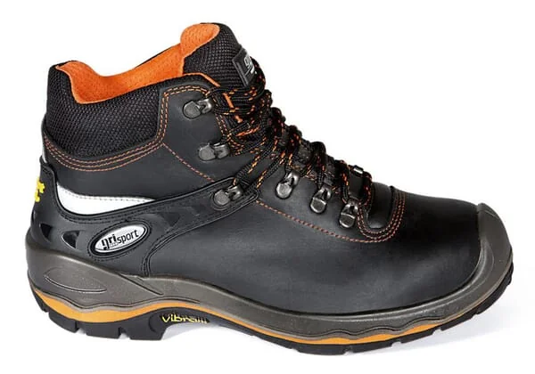 Grisport - 7200345 - Safety Shoes Black / Orange Class S3 Size 10.5 72003 Grisport