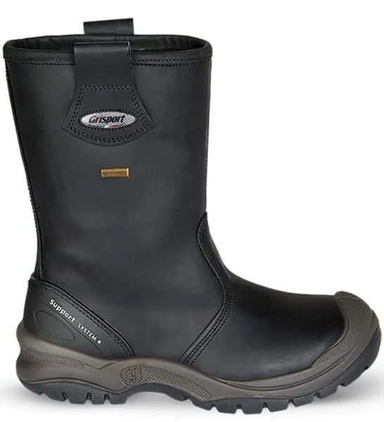 Grisport - 7240147 - Safety Boots Black Class S3 Size 12 Rigger Grisport