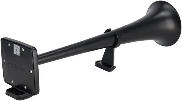 Hadley - H00890BCE - Hadley Air Horn 19” Black Line