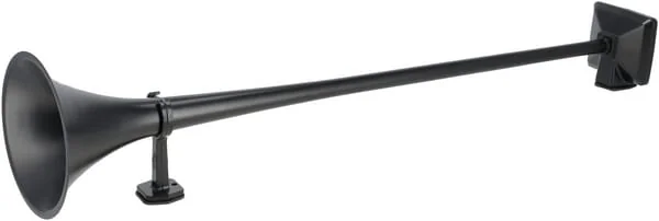 Hadley - H00894BCE - Hadley Air Horn 37.5” Black Line