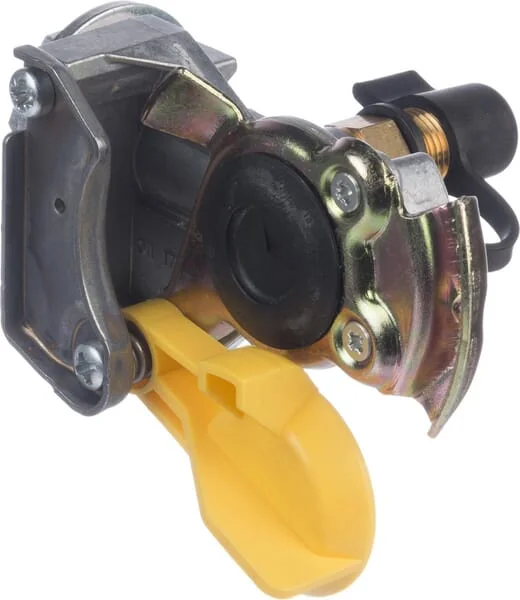 Haldex - 334085101 - Coupling Head With Integrated Filter "protect-o" m16x1.5 Yellow