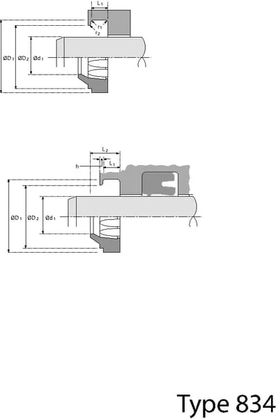 Hallite - ASU3038457T - Rod Wiper ASU 30x38x4/5/7mm