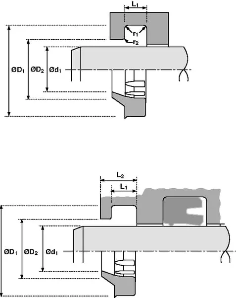 Hallite - ASU50585T839 - Rod Wiper ASU 50x58x5/8mm