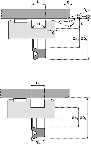 Hallite - ZA705510UN - Hallite Piston Seal 70x55x10 UN L1=11