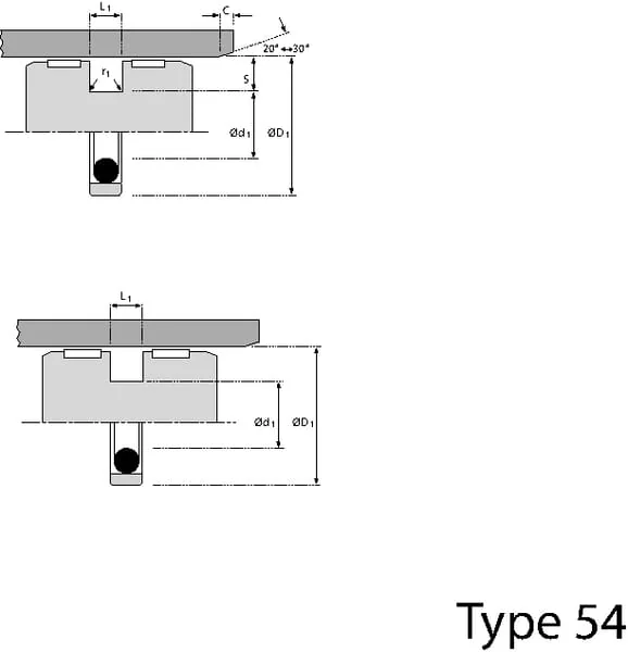 Hallite - ZAS2517532 - Piston Seal 25x17.5x3.2 mm Hallite