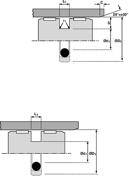 Hallite - ZAS402942T764 - Piston Seal 40x29x4.2 mm Hallite