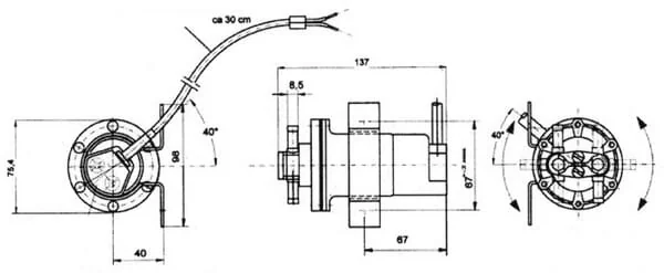 HARDI Automotive - 18824V - Electric Fuel Pump 24V