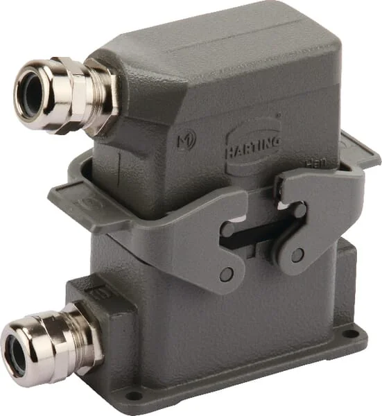 Harting - HANKIT10BS - Complete Plug Set Surface-Mounted 10-pin