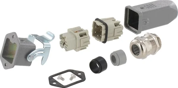 Harting - HANKIT4AGM - Plug Set 4-P. Han-4AGM