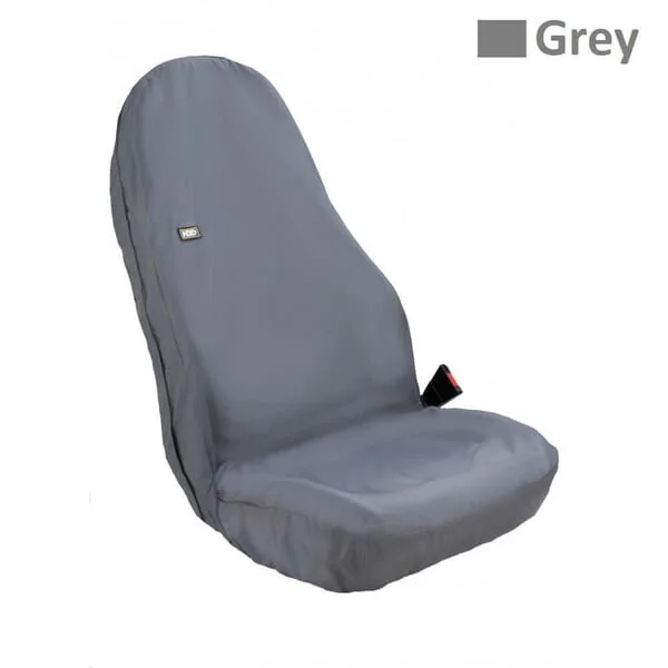 HDD - SC60228 - Seat Cover, Front, Universal, Large, Grey, Armrest Compatible