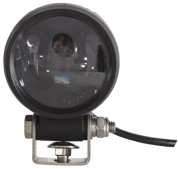 Hella - 1G0996210011 - Work Light LED, 5.50W, Round, 12V, Red, Bolt On, 77x70x99mm