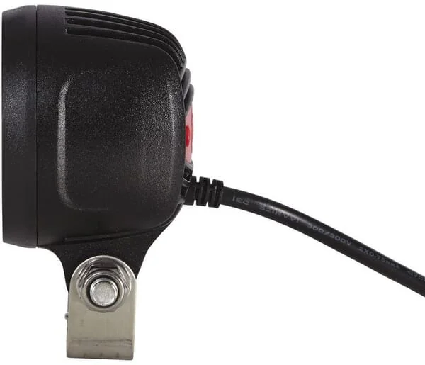 Hella - 1G0996210011 - Work Light LED, 5.50W, Round, 12V, Red, Bolt On, 77x70x99mm