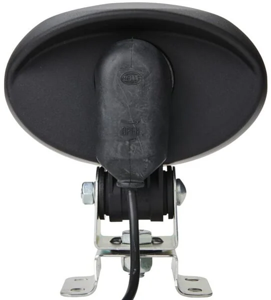 Hella - 1GA996161391 - Work Light Halogen, 65W, Oval, 12V, Transparent/White, 160x113x167mm, H9