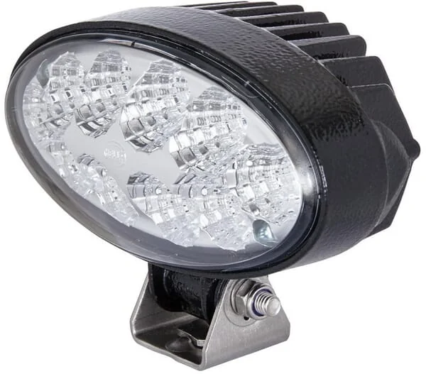 HELLA - 1GB996386021 - Arbeitsleuchte LED 28W 1700lm Oval 12/24V Weiss