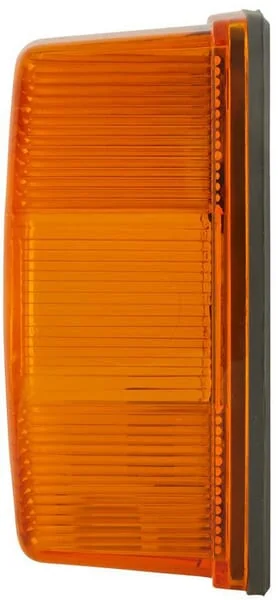 Hella - 2BA002324001 - Indicator Light 21W, Rectangular, 12/24V, Amber, Bolt On, 114x50x70mm